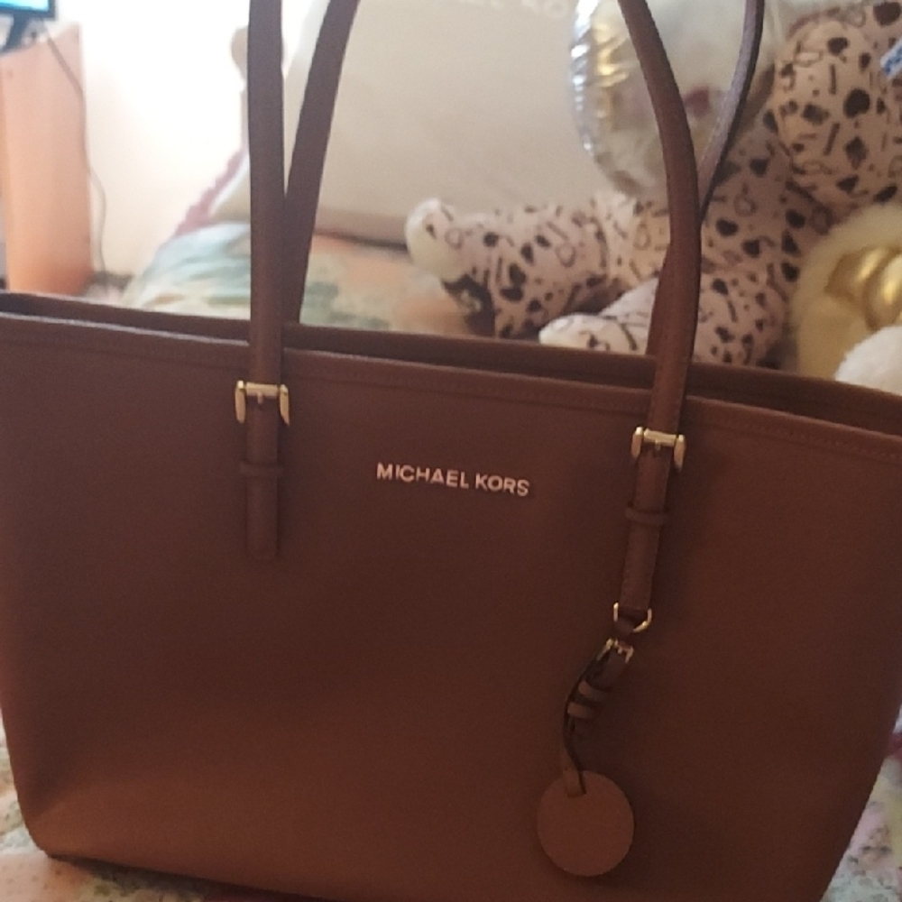 Michael Kors Brown Tote Bag